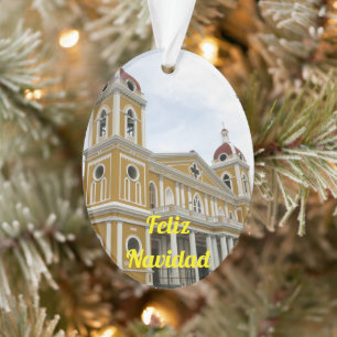 Managua, Nicaragua Panorama Weihnachtsschmuck Ornament