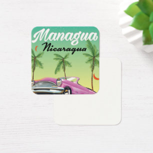 Managua - Nicaragua Reiseplakat