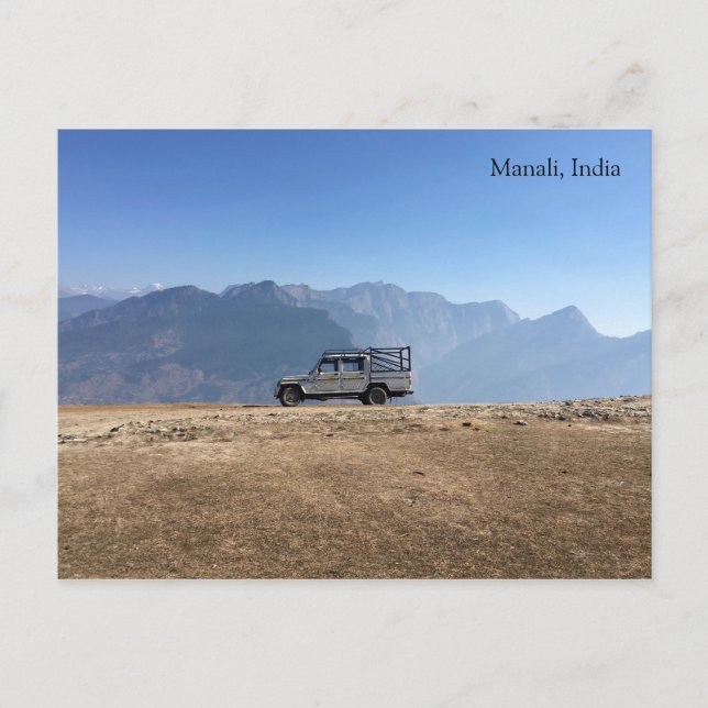 Manali, Indien Postkarte (Vorderseite)
