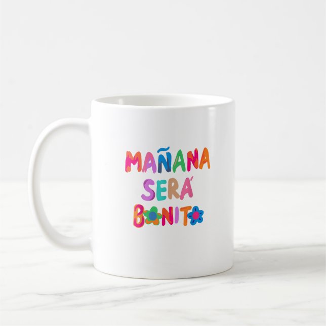 Mañana Será Bonito Funny Kaffeetasse (Links)