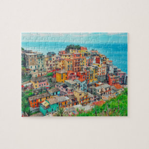 Manarola Cinque Terre Italien Küstenmalerei