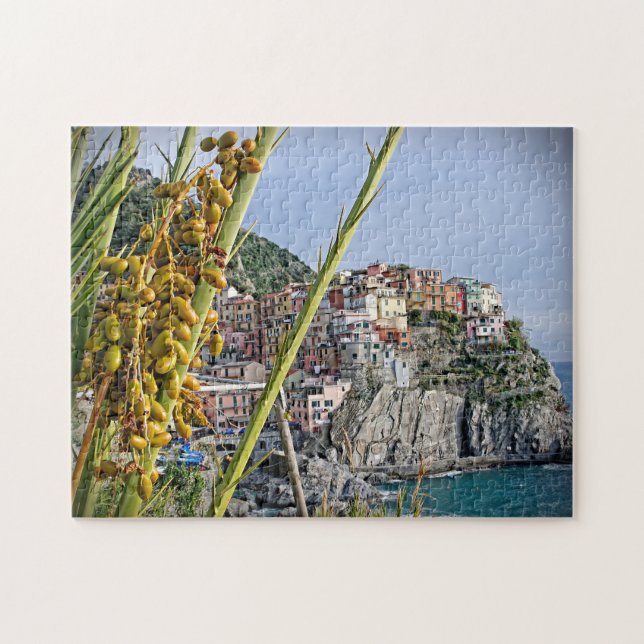 Manarola - Cinque Terre - Oliven - 11x14 - 252 Stk (Horizontal)