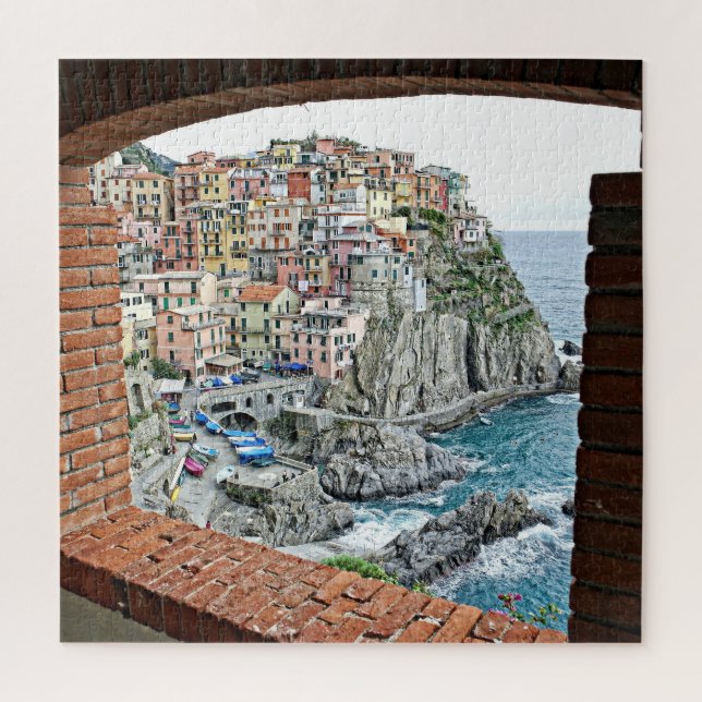 Manarola, Italien - Fensteransicht - 676 Stk. (Vertikal)
