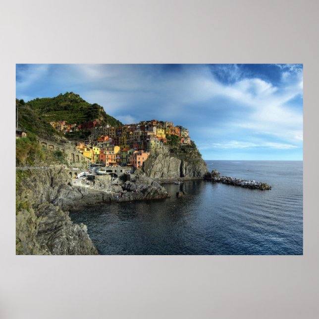 Manarola, Italien Poster (Vorne)