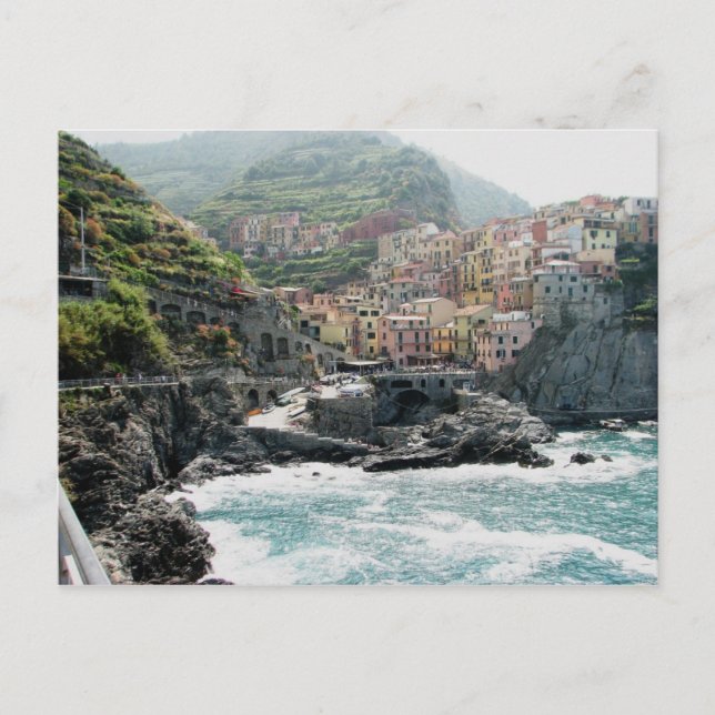 Manarola, Italien Postkarte (Vorderseite)