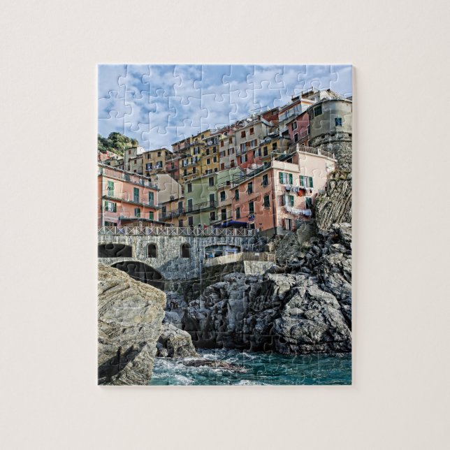 Manarola Italien Reiseabenteuer - 8x10 - 110 pc (Vertikal)