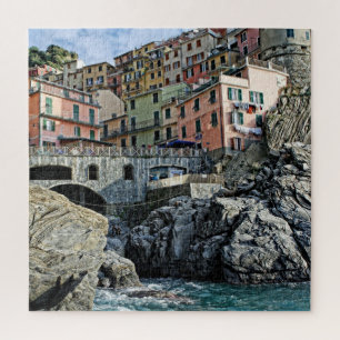 Manarola Italy Travel Adventure - 20x20 - 676 Stk.