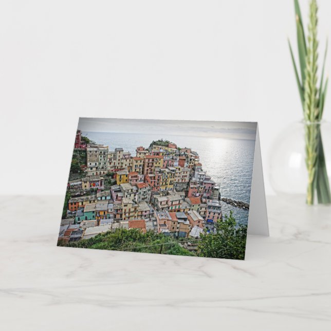 Manarola - Les Cinque Terre - Italie Carte de voeu (Devant)