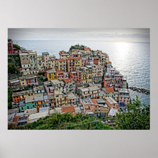 Manarola - Les Cinque Terre - Italie Poster