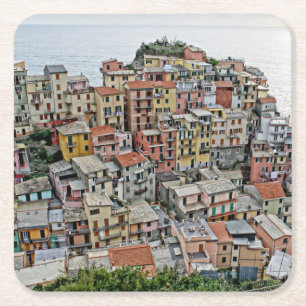 Manarola - The Cinque Terre - Italien Untersetzer