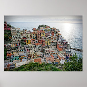Manarola - The Cinque Terre - Italy Poster