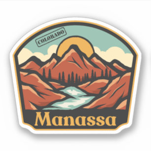 Manassa, Colorado Aufkleber