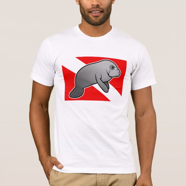 Manatedive Flag T-Shirt (Vorderseite)