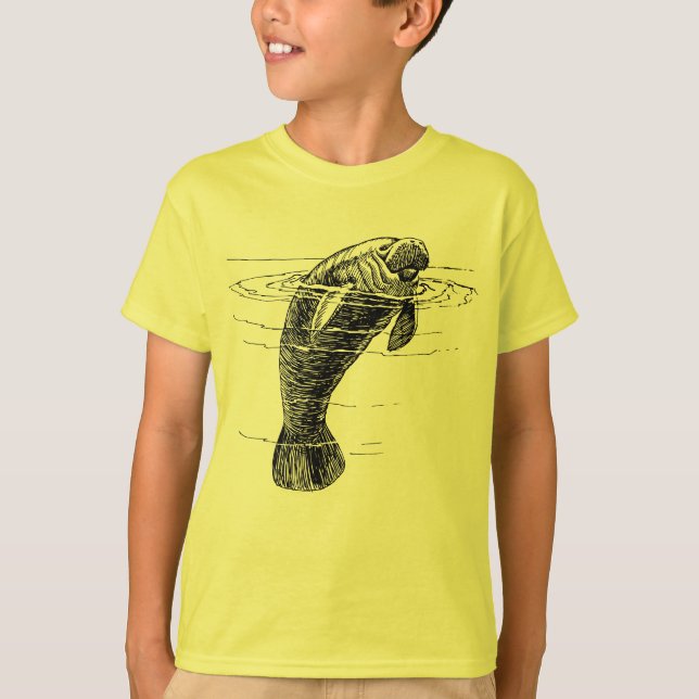 Manatee Jungs T - Shirt (Vorderseite)