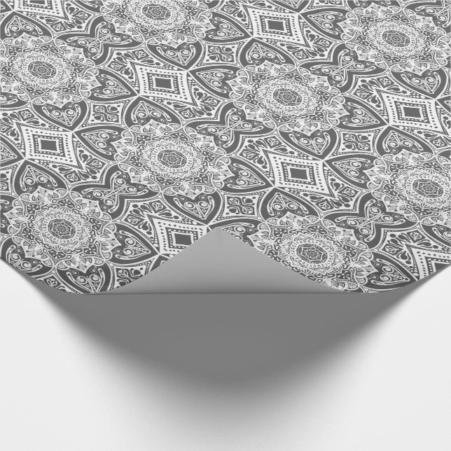 Manatee Mandala Geschenkpapier (Ecke)