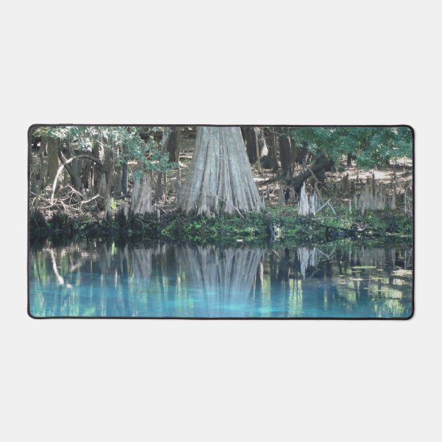 Manatee springs Custom Desk Mat Schreibtischunterlage (Vorderseite)
