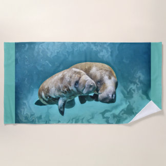 Manatee Strandtuch