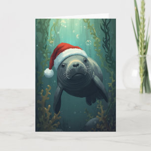 Manatee the Season Bright Karte