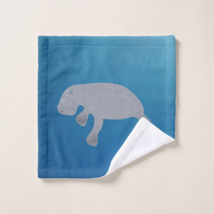 Manatee Wash Cloth Waschlappen