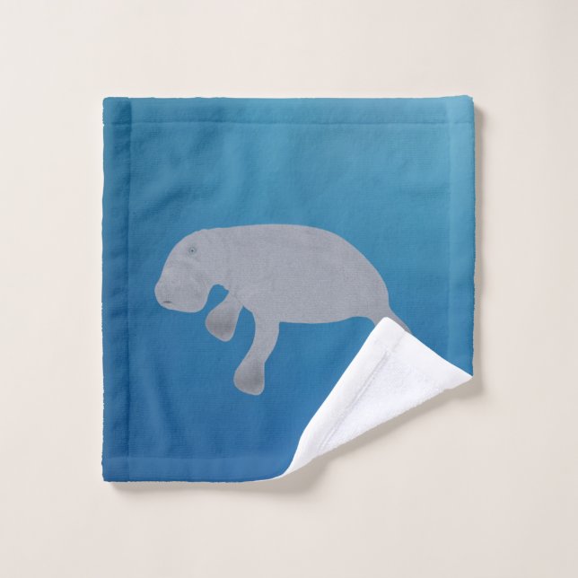 Manatee Wash Cloth Waschlappen (Waschlappen)