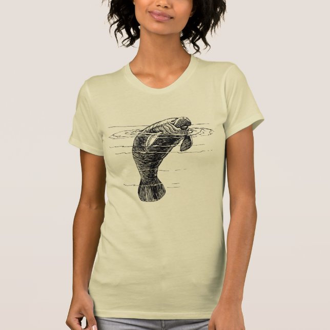 Manatee women Shirt (Vorderseite)