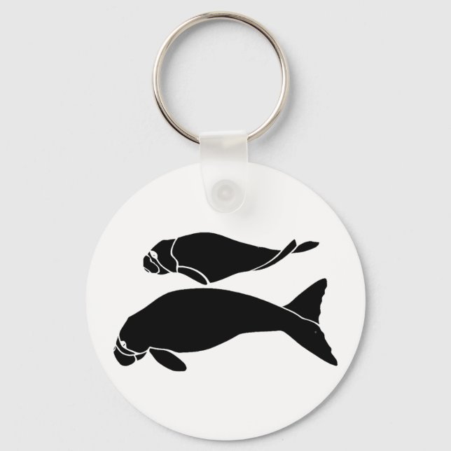 Manatees Schlüsselanhänger (Vorderseite)