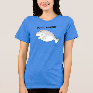 MANATEESHIRT von Sandra Boynton Tri-Blend Shirt