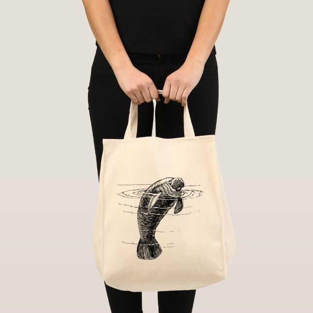 Manateetasche Tragetasche (Vorderseite (Produkt))