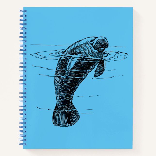 Manatex Spiralheft Notizbuch (Vorderseite)