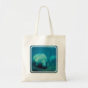 Manatis-Foto-kleine Taschen-Tasche Tragetasche