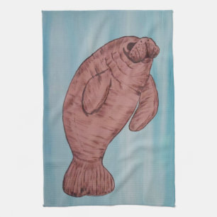 Manatis Geschirrtuch