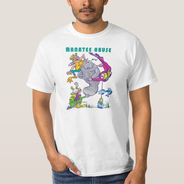 Manatis-Missbrauch - Manatis-Rechte - T-Shirt (Vorderseite)