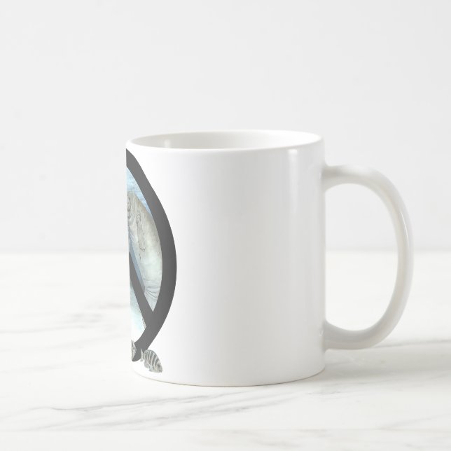 Manatisfrieden Kaffeetasse (Rechts)