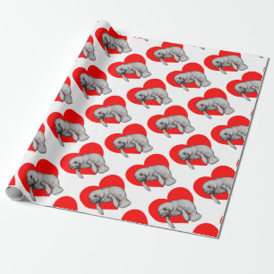 Manatiskunst Geschenkpapier