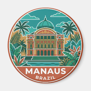 Manaus Brasilien Magnet