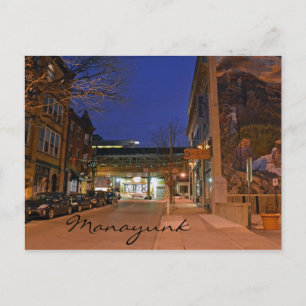 Manayunk, carte postale PA