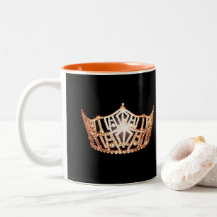 Manche à l'américaine Orange Crown Mug
