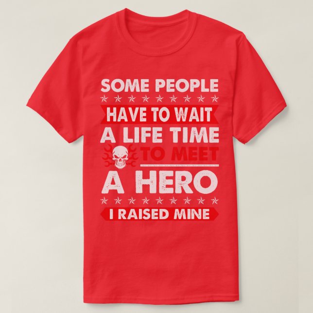 Manche Leute müssen auf einen Lebenszeitmechanismu T-Shirt (Design vorne)