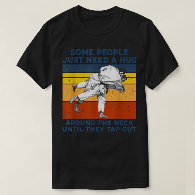 Manche Leute müssen einfach um den Hals umarmt wer T-Shirt (Design vorne)