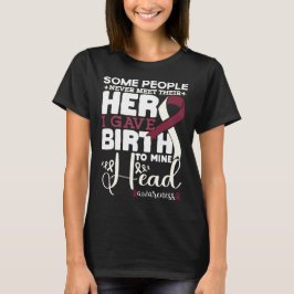 Manche Leute treffen nie ihre Heldenkopfkenntnis T-Shirt