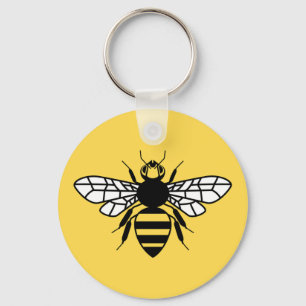 Manchester-Biene Schlüsselanhänger