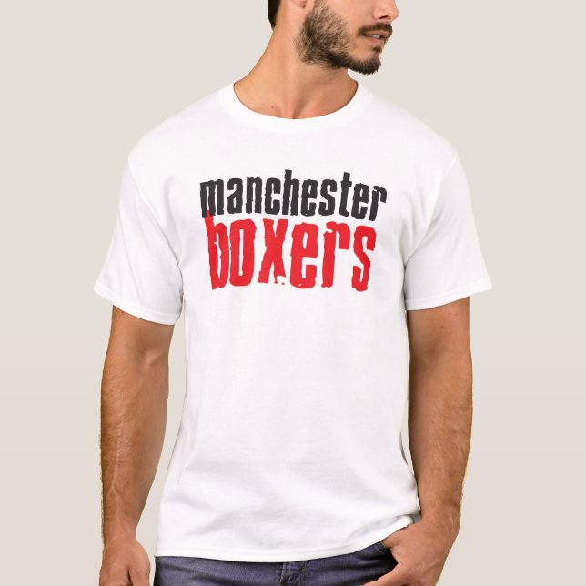 Manchester-Boxer-T-Shirt Klassiker T-Shirt (Vorderseite)