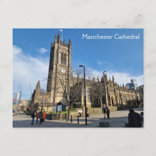 Manchester Cathedral Postkarte