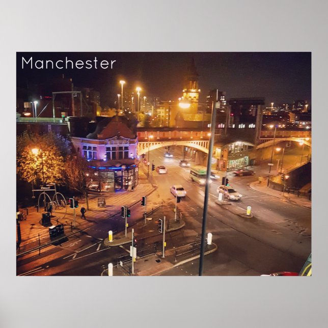 Manchester Deansgate Poster (Vorne)