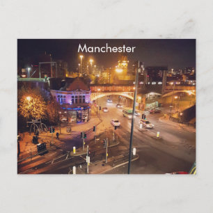Manchester Deansgate Postkarte