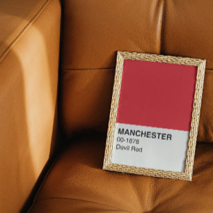 Manchester Devil Red - Vollbreite Poster