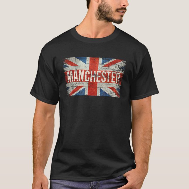 Manchester England Vereinigtes Königreich T-Shirt (Vorderseite)