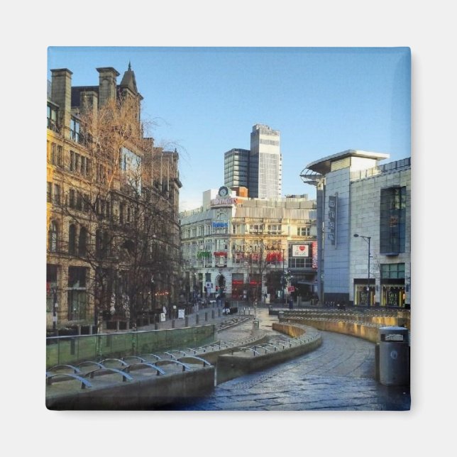 Manchester Exchange Square Magnet (Vorne)