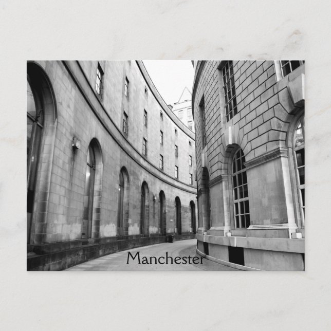 Manchester Library Walks Postcard Postkarte (Vorderseite)