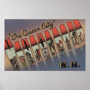 Manchester, New Hampshire - Große Briefszenen Poster